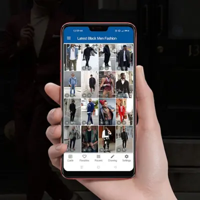 Latest Black Men Fashion android App screenshot 3